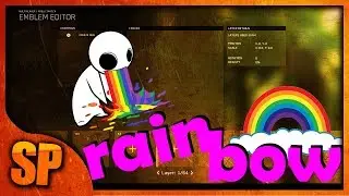 Rainbow Puke - Black ops 4 Emblem Tutorial