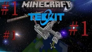 Minecraft Tekkit - Bölüm 1 - Uzayda Kerhane Açacam