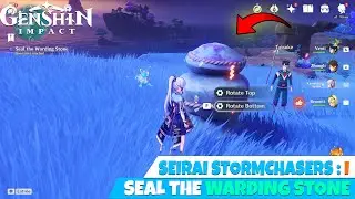 Seal the warding stone Puzzle Genshin Impact Part 1