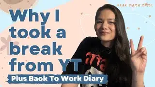 Why I Took A Break? And What's My New Movie from Cinemalaya? | Dear Mama Meme
