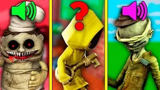 УГАДАЙ scp МОНСТР ЗВУК МАЛЕНЬКИЕ КОШМАРЫ в МАЙНКРАФТ ЛЕПКА из ПЛАСТЕЛИНА LITTLE NIGHTMARES MINECRAFT