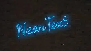 How to Create a Glowing Neon Text Effect in Photoshop