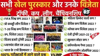 purskar aur vijeta 2022 || 2022 ke purskar aur samman || purskar current affairs