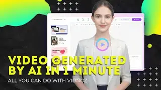 Generate AI Video in 1 Minute from Text for Free - All You Can Do?!