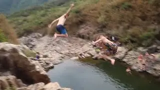 CLIFF DIVING IN HONG KONG