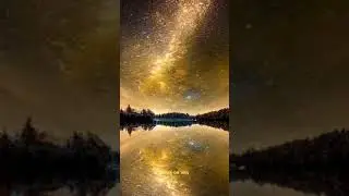 Stars landed on the water 