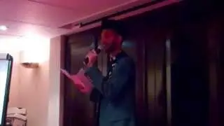 Pranai Patel (aka Parle Partel) speaking at the Karamsad Youth Network Launch