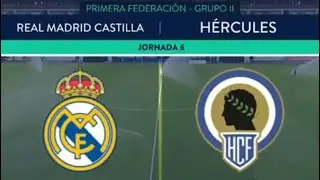 Jornada 06 Temporada 24/25 RM Castilla vs Hércules CF