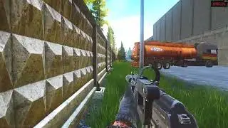 Escape from tarkov - встретил снайпера в упоре =)