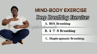 Exercises to alleviate anxiety and stress