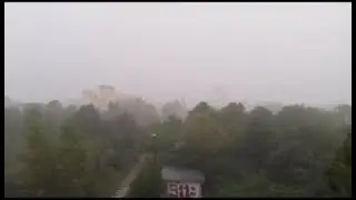 Kleines unwetter im Sachsen