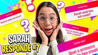 Sarah de Araújo RESPONDE #7 - SARAH JÁ COLOU NAS PROVAS ?!