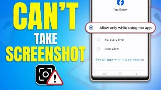 How to Fix Can't Take Screenshot Due to Security Policy on Samsung Phone | Unable to Take Screenshot