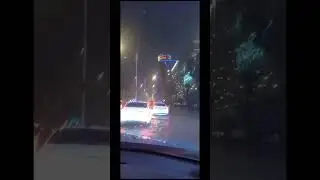 Шторм, море залило Город