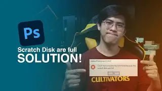 Scratch Disk are full SOLUTION | Adobe Photoshop Tutorial