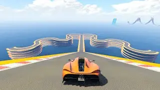Mind-Blowing Twisted Floor-to-Floor Race - GTA 5 Online