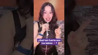 ¿Qué tan fuerte son tus labios 👄? #Shorts