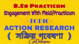 B.Ed Practicum- ACTION RESEARCH