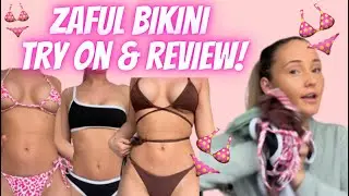 ZAFUL SWIMWEAR REVIEW & TRY ON!💕🌸🥰