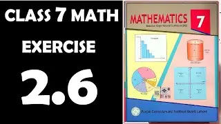 Exercise 2.6, chapter 2, algebra, Class 7 Maths, gs academy, mathematics,7th math, new course