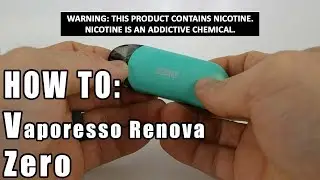 How to: Vaporesso Renova Zero Pod Vape | Vaporleaf