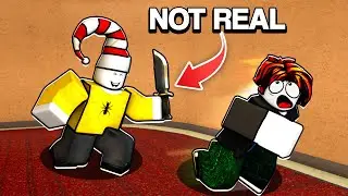FAKE KNIFE Trolling in Murder Mystery 2!