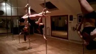 Dead lift twisty grip pole dancing!
