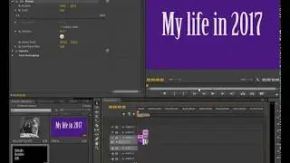 Make a video slideshow in Premiere - intro part 1