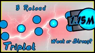 Diep.io - You Think 5 Reload Triplet Is Weak? (1.15m - FFA)