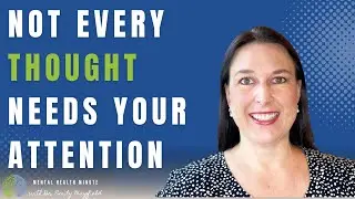 You Are Giving Your Thoughts Too Much Power | Thinking It Doesn't Make It True