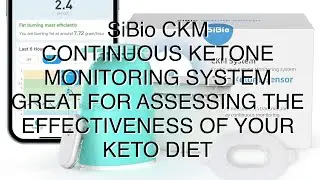 SiBio CKM - Continuous Ketone Monitoring system (24h/7 for 2 weeks)