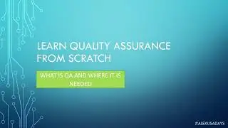 Learn Testing And Quality Assurance Complete Course