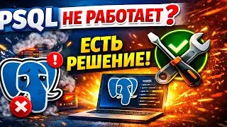psql не работает? Вот решение! / psql not working? Here’s the fix!(PostgreSQL)