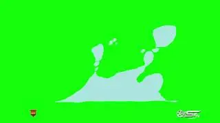 Water 2D Element  Green screen top_20 WATER _Elemental 2D FX GREEN_SCREEN