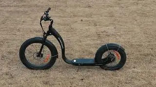 Electric scooter with big wheels on Aliexpress!