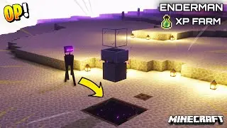 Minecraft Enderman Farm - Super Fast XP (Easy) 