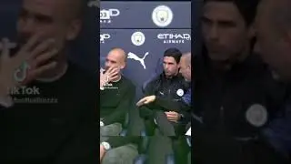 Pep Guardiola misses arteta💔