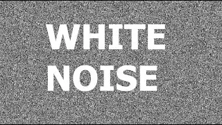 TV No Signal White Noise - Perfect for Concentration, Sleeping & Soothing Babies (5 Hours)