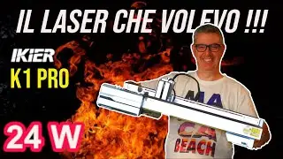 L'incisore laser perfetto? Ho provato il mostruoso IKIER K1 PRO 24W!