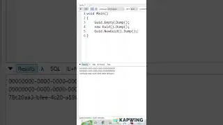 C#'ta Guid.Empty, new Guid() ve Guid.NewGuid() farkı? 