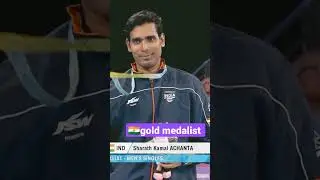 Sharath KamalAchanta gold🥇in Birmingham Commonwealth games 2022 #CWG #India #Birmingham #tabeltennis