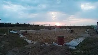 Выравнивание подушки под УШП в уровень