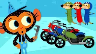 The Three Meerkats Have a BIG Motorcycle Problem