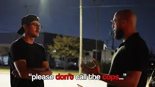 Pred Hides in Neighbors Backyard to Get Away From Cops!