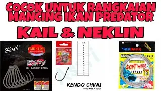 Unboxing Kail Dan Neklin Pancing SeaBass SoftWire Leader