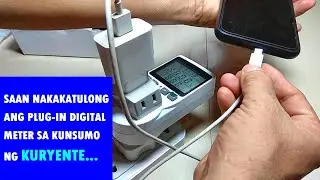 PAANO GAMITIN ANG PLUG-IN 6 in 1 DIGITAL WATTMETER