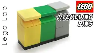 Lego Blocks Recycling Bin | Recycling Bins | Lego Games | Lego Toys | Lego Recycling Bins | Tutorial
