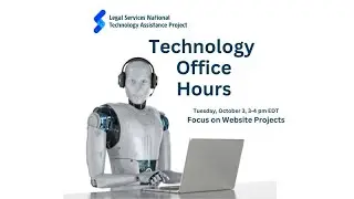 Tech Assistance Office Hour: Focus on Website Projects