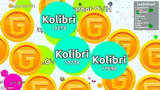 Agar.io 101,000+ Score Epic Solo Gameplay
