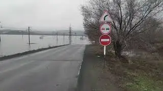 Река Урал прибывает, воды всё больше